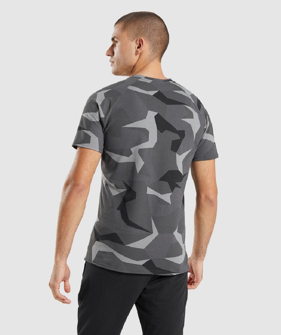 Gymshark Critical Muške T Shirts Crne | HR 2364DFM